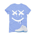 Air Jordan 12 Melo Carolina Blue T-Shirt (Happy Drip)| illcurrency