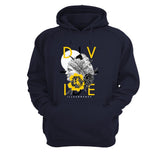 Matching hoodie, same design