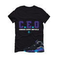Air Jordan 8 OG Aqua Black T-Shirt (CEO)| illcurrency
