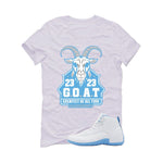 Air Jordan 12 Melo White T-Shirt (GOAT 23)| illcurrency