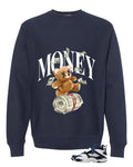 Nike Air Diamond Turf Cowboys Matching T-Shirt, Sweatshirts & Hoodies Navy Blue T-Shirt (Money Bear)