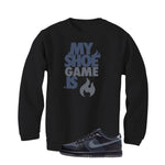 Nike Dunk Low Symbiote Black T-Shirt (My Shoe Game Is)| illcurrency