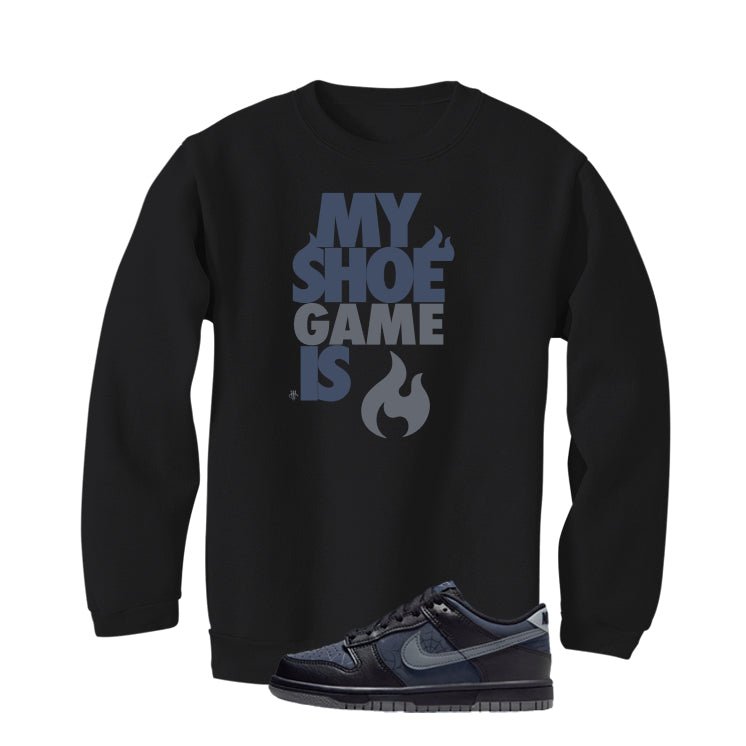 Nike Dunk Low Symbiote Black T-Shirt (My Shoe Game Is)| illcurrency