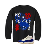 Air Jordan 11 Rare Air Matching T-Shirt, Sweatshirts & Hoodies Black T-Shirt (The Vision)| illcurrency