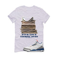 Air Jordan 3 True Blue Matching T-Shirt White T-Shirt (Fck Love)| illcurrency