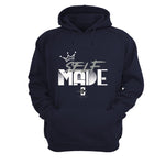 AIR JORDAN 3 “WHITE NAVY”| ILLCURRENCY Navy Blue T-Shirt (Self Made)
