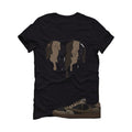 Travis Scott x Air Jordan 1 Low OG Velvet Brown Black T-Shirt (Heart)| illcurrency