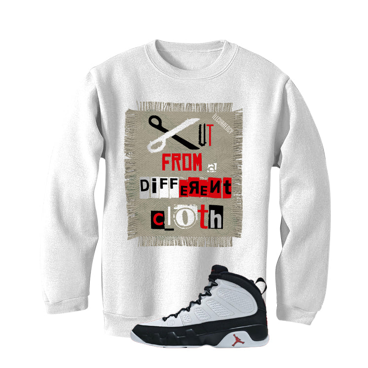 Air Jordan 9 OG Space Jam Matching T-Shirt Cut from a different cloth