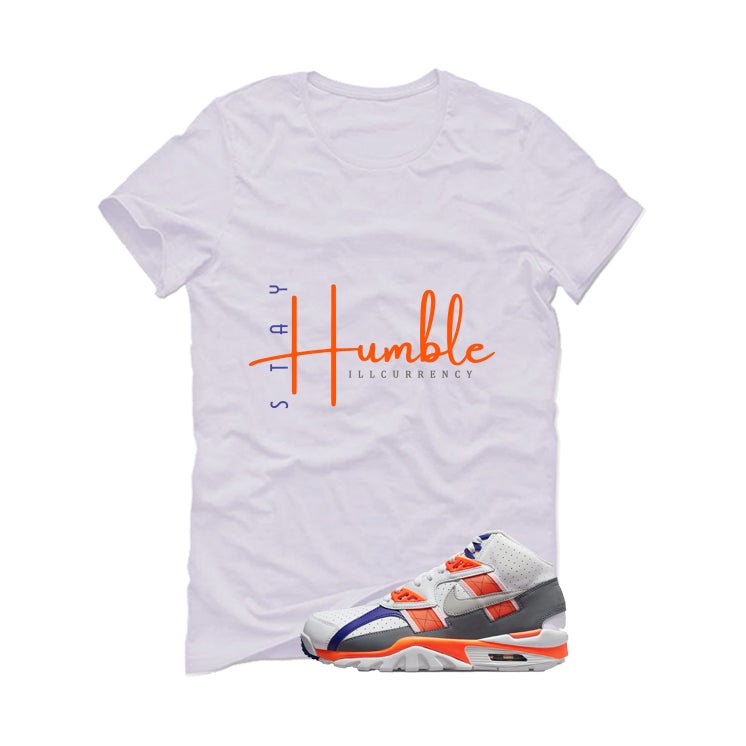 Bo Jackson’s Nike Air Trainer SC Auburn White T-Shirt (Stay Humble)| illcurrency