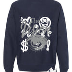 Nike SB x Air Jordan 4 Navy Navy Blue T-Shirt (The Vision)| illcurrency