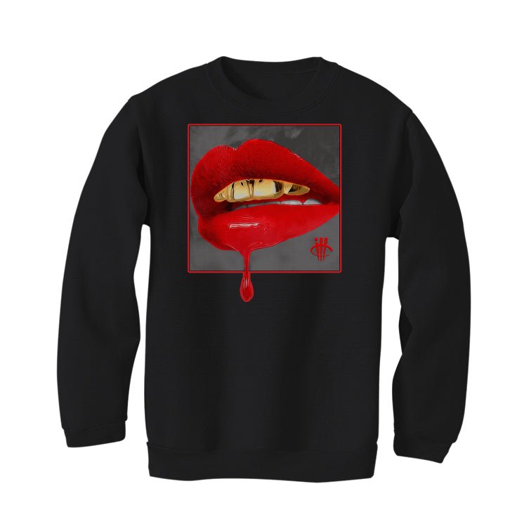 Air Jordan 13 Wolf Grey - Black T-Shirt (LIPSTICK)