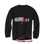Air Jordan 11 Low Bred Black T-Shirt (Millionaire Mindset)| illcurrency