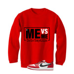 Air Jordan 1 Low OG Chicago Matching T-Shirt, Sweatshirts & Hoodies Red T-Shirt (Me Vs Me)| illcurrency