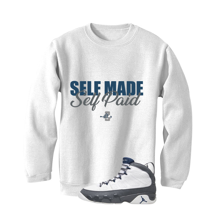Air Jordan 9 Flint Grey Matching T-Shirt, Sweatshirts & Hoodies White T-Shirt (Self Made Self Paid)| illcurrency