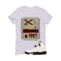 Air Jordan 5 Earth/Metallic Gold White T-Shirt (Cut from a different cloth)| illcurrency