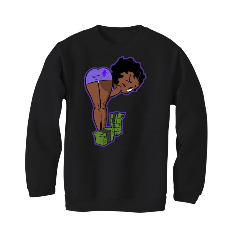 Air Jordan 13 Retro Purple Venom - Black T-Shirt (BOO)