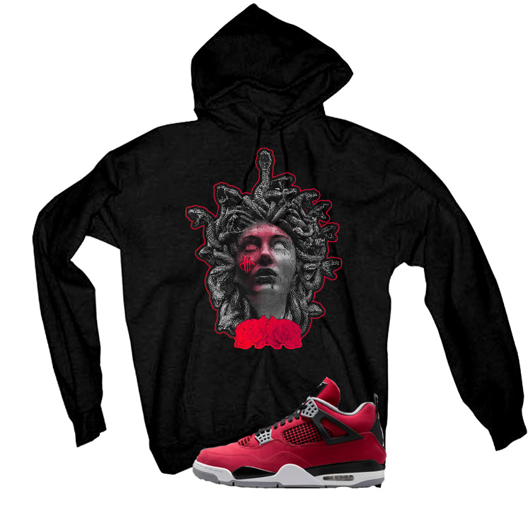 Air Jordan 4 Toro Bravo Matching T-Shirt, Sweatshirts, & Hoodies Black T-Shirt (illdussa)| illcurrency