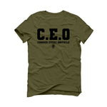 Air Jordan 4 SE Craft “Olive” | illcurrency Military Green T-Shirt (CEO)