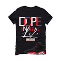 Air Jordan 6 Reverse Infrared Matching T-Shirt, Sweatshirts & Hoodies Black T-Shirt (DOPE)| illcurrency