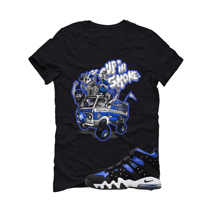 Nike Air Max2 CB ‘94 Varsity Royal Matching T-Shirt Black T-Shirt (Up in smoke)| illcurrency