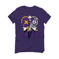 Air Jordan 12 Field Purple - Purple T-Shirt (Lover Heart)