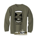 Air Jordan 1 Low OG Medium Olive Matching T-Shirt, Sweatshirts & Hoodies Military Green T-Shirt (Misunderstood)