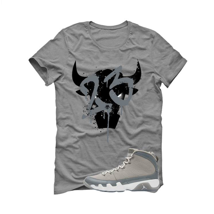 Air Jordan 9 Cool Grey Grey T-Shirt (Shadow Bull)| illcurrency