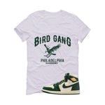 Air Jordan 1 High OG WMNS Fir Matching T-Shirt, Sweatshirts & Hoodies White T-Shirt (Bird Gang)| illcurrency