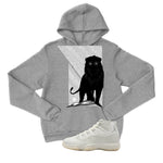 Air Jordan 11 WMNS Pearl Matching T-Shirt, Sweatshirts & Hoodies Grey T-Shirt (Lion)| illcurrency