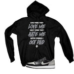 Air Jordan 1 Low OG Shadow Black T-Shirt (Paid)