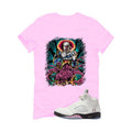 Air Jordan 5 OG 35th Anniversary Matching T-Shirt, Sweatshirts & Hoodies Pink T-Shirt (it)| illcurrency