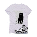 Air Jordan 6 Oreo Matching T-Shirt White T-Shirt (Lion)| illcurrency