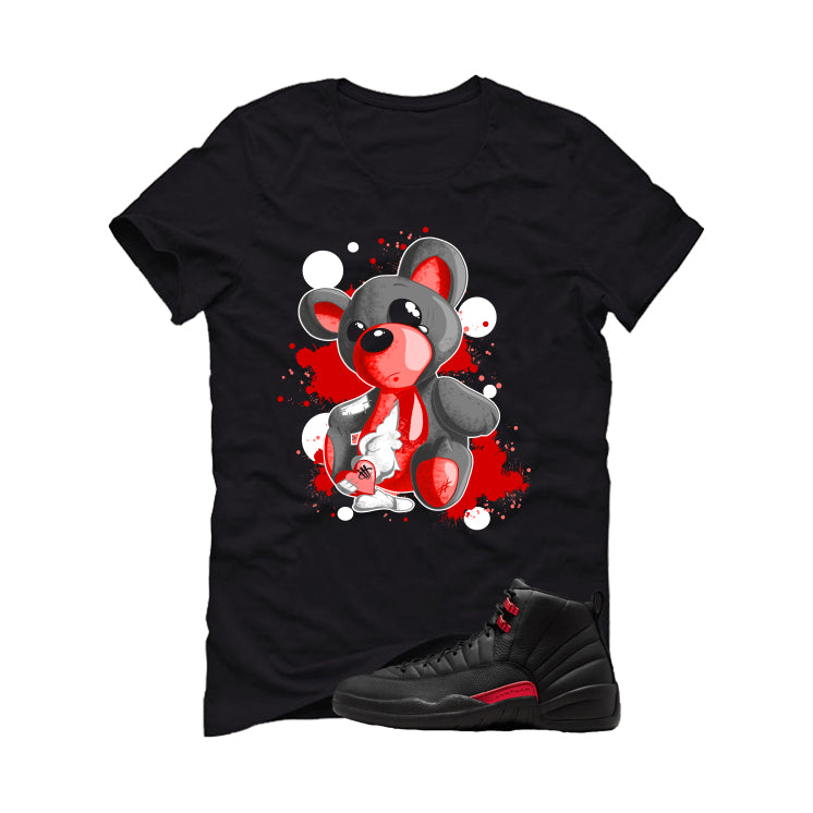 Air Jordan 12 Bloodline Matching T-Shirt, Sweatshirts, & Hoodies Black T-Shirt (Big Teddy)| illcurrency