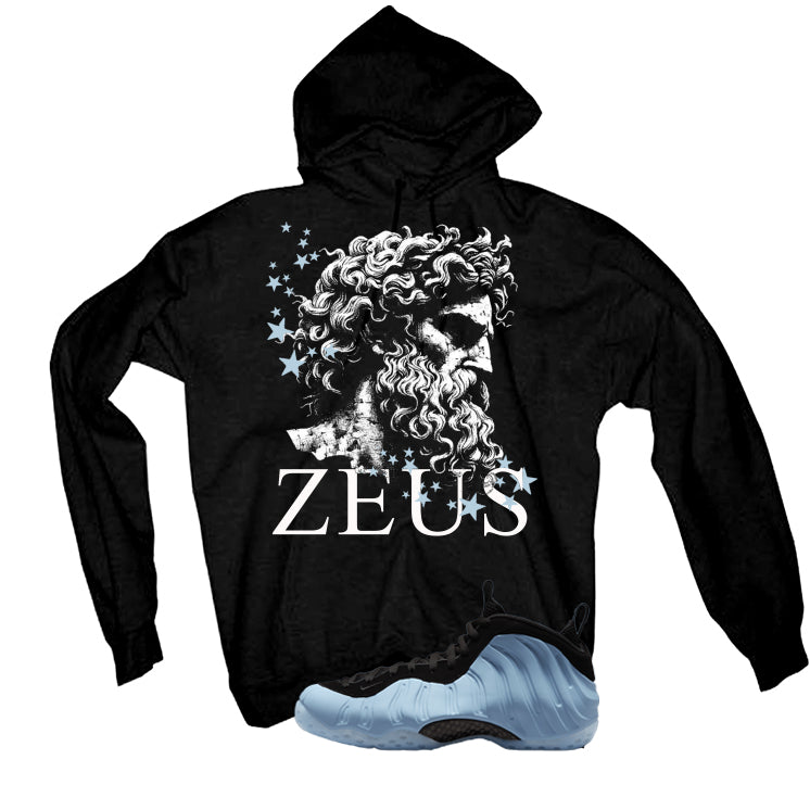 Nike Air Foamposite One Psychic Blue Black T-Shirt (Zeus)| illcurrency