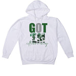 Nike Dunk Low Satin Green - White T-Shirt (Got Em)