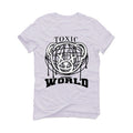 Air Jordan 1 High OG “Reverse Panda” | illcurrency White T-Shirt (Toxic World)