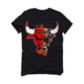 AIR JORDAN 4 “BRED REIMAGINED” 2024 | ILLCURRENCY Black T-Shirt (Bulls)