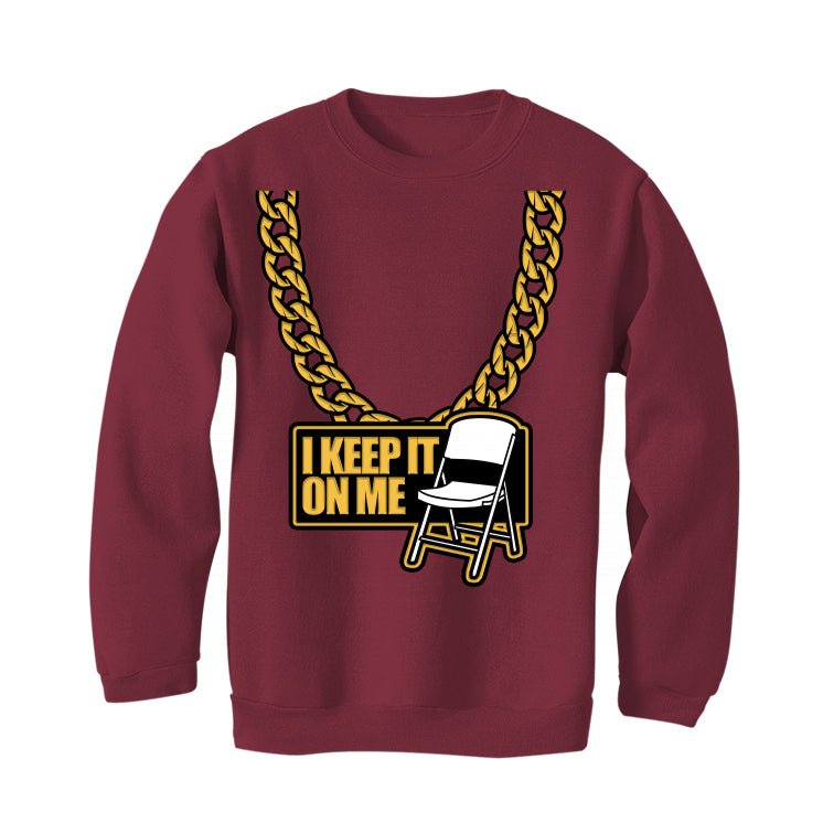 Air Jordan 5 Burgundy - Burgundy T-Shirt (KEEP IT ON ME)