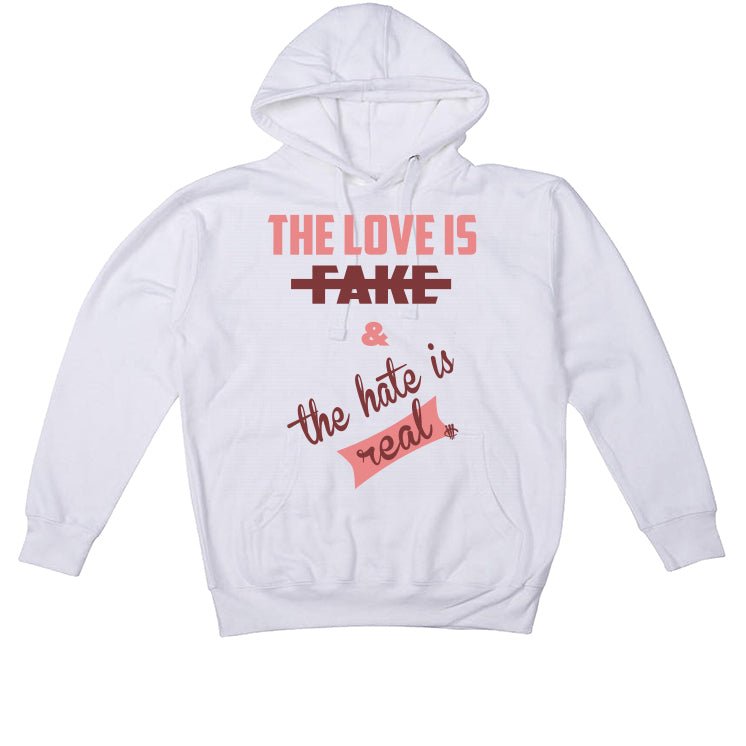 Nike Dunk Low WMNS “Valentine’s Day” | illcurrency White T-Shirt (Love is Fake)