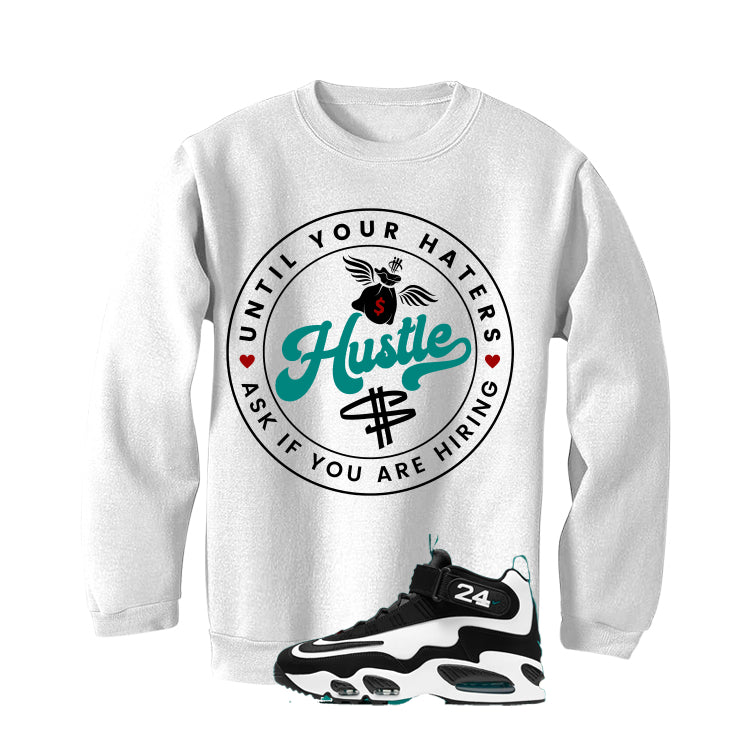 Nike Air Griffey Max 1 Freshwater Matching T-Shirt, Sweatshirts, & Hoodies White T-Shirt (Haters Catch Up)| illcurrency