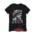 Air Jordan 12 Flu Game 2025 Black T-Shirt (Zeus)| illcurrency