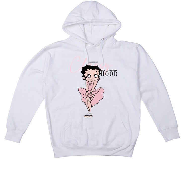 Air Jordan 11 WMNS “Neapolitan” | illcurrency White T-Shirt (Classy Betty)