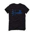 Air Jordan 1 Royal Reimagined | Illcurrency Black T-Shirt (Stay Humble)