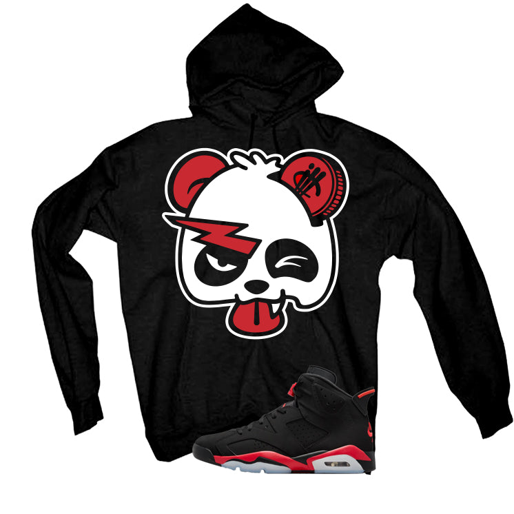 Air Jordan 6 Reverse Infrared Matching T-Shirt, Sweatshirts & Hoodies Black T-Shirt (Buku)| illcurrency