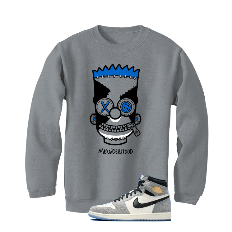 Air Jordan 1 High OG All-Star Matching T-Shirt, Sweatshirts & Hoodies Grey T-Shirt (Misunderstood)| illcurrency