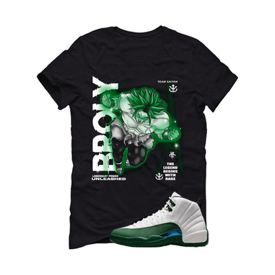 Air Jordan 12 Bucks Matching T-Shirt Broly