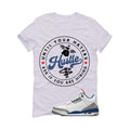 Air Jordan 3 True Blue Matching T-Shirt White T-Shirt (Haters Catch Up)| illcurrency
