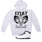 Air Jordan 10 OG Steel White T-Shirt (Legends Are Born)| illcurrency