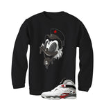 Air Jordan 8 Bugs Bunny Matching T-Shirt, Sweatshirts & Hoodies Black T-Shirt (Money Duck)| illcurrency