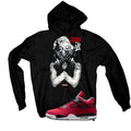 Air Jordan 4 Toro Bravo Matching T-Shirt, Sweatshirts, & Hoodies Black T-Shirt (Marilyn Monroe stay ill)